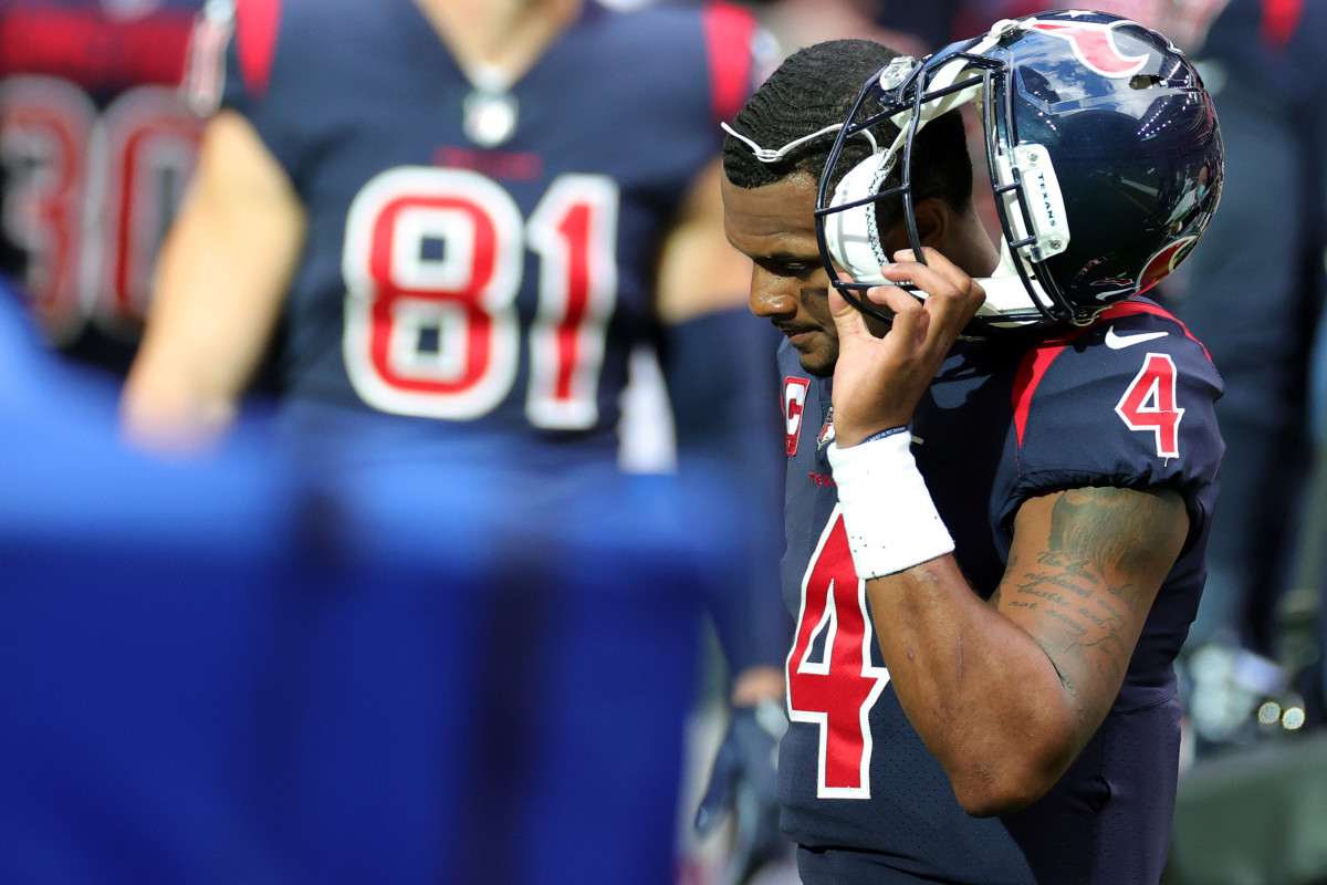 Deshaun Watson disappointed